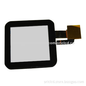1.54-inch capacitive touch panels, applied for watch, attached cover lens as customer's requestNew